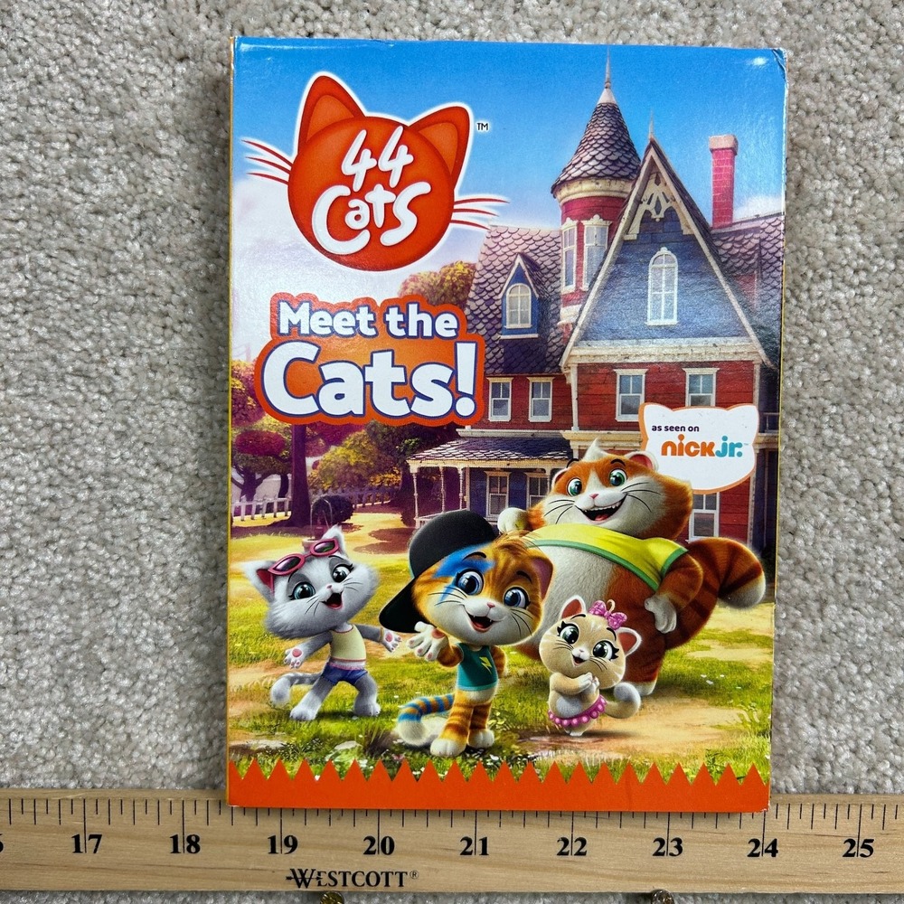44‎ Cats Meet the Cats! DVD 2021 8 Paw-Some Tales Nick Jr. Iginio Straffi
